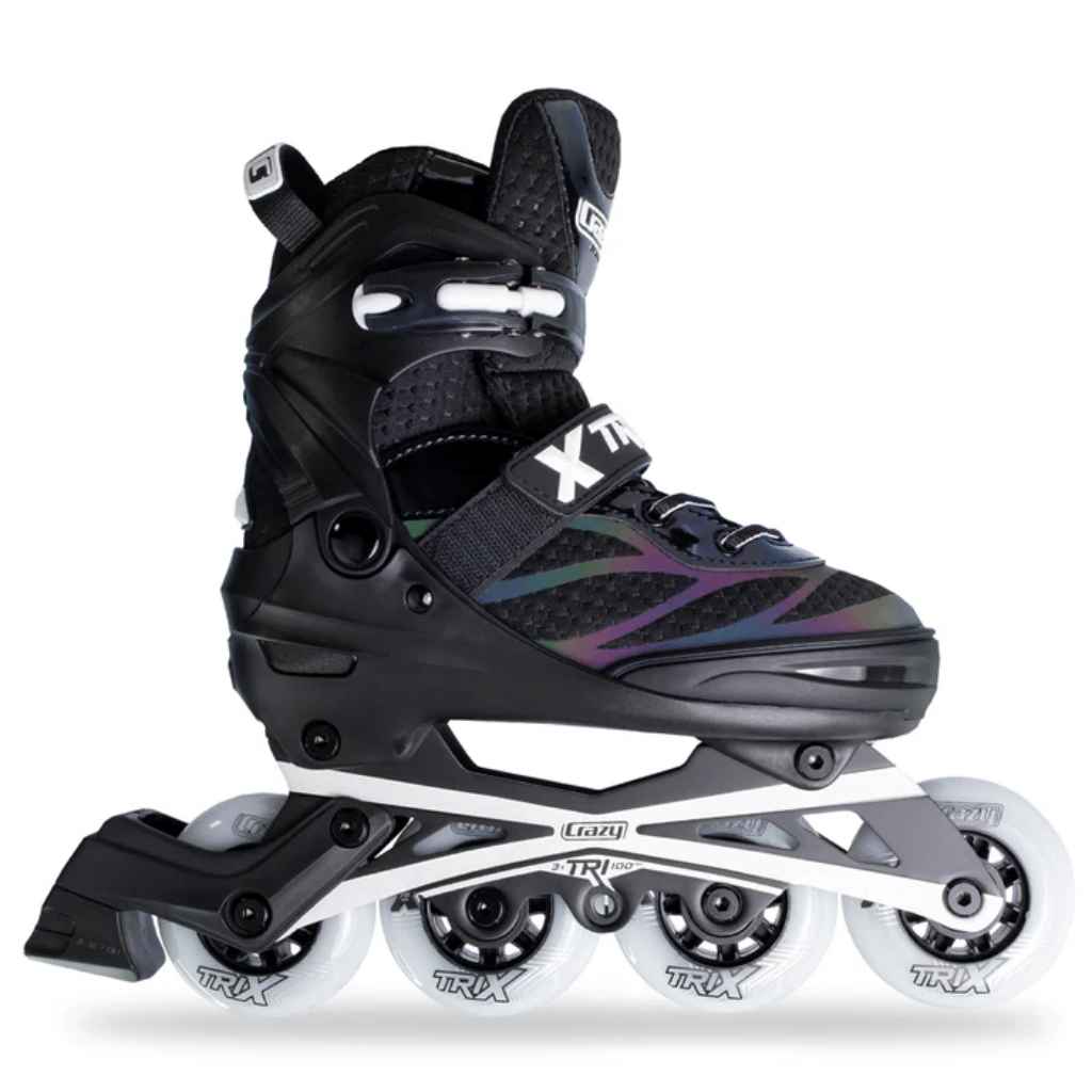TRIX 4 Wheel Size Adjustable Inline Skates - Crazy Skates
