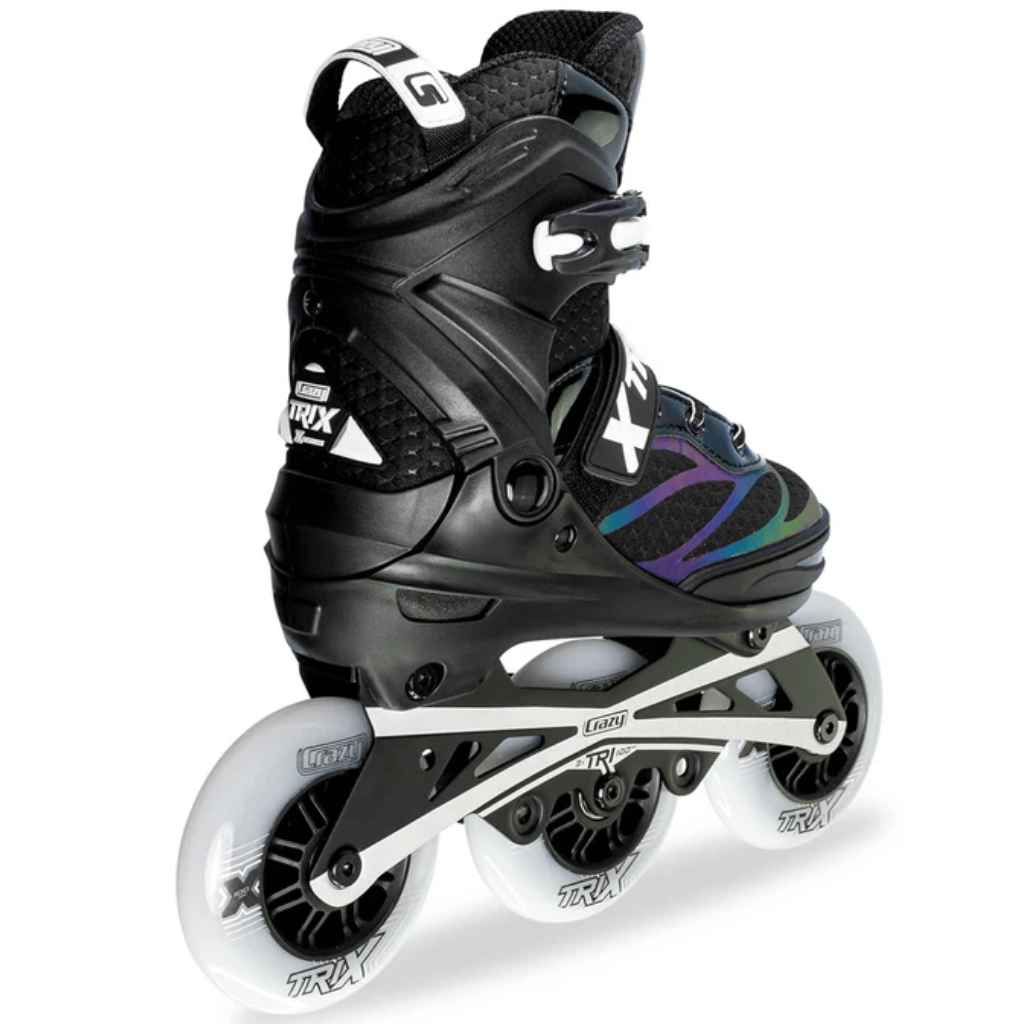 TRIX 3 Wheel Size Adjustable Inline Skates - Crazy Skates