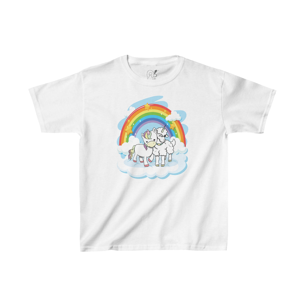 Big Kids Unicorn and Lambicorn BFF T-Shirt
