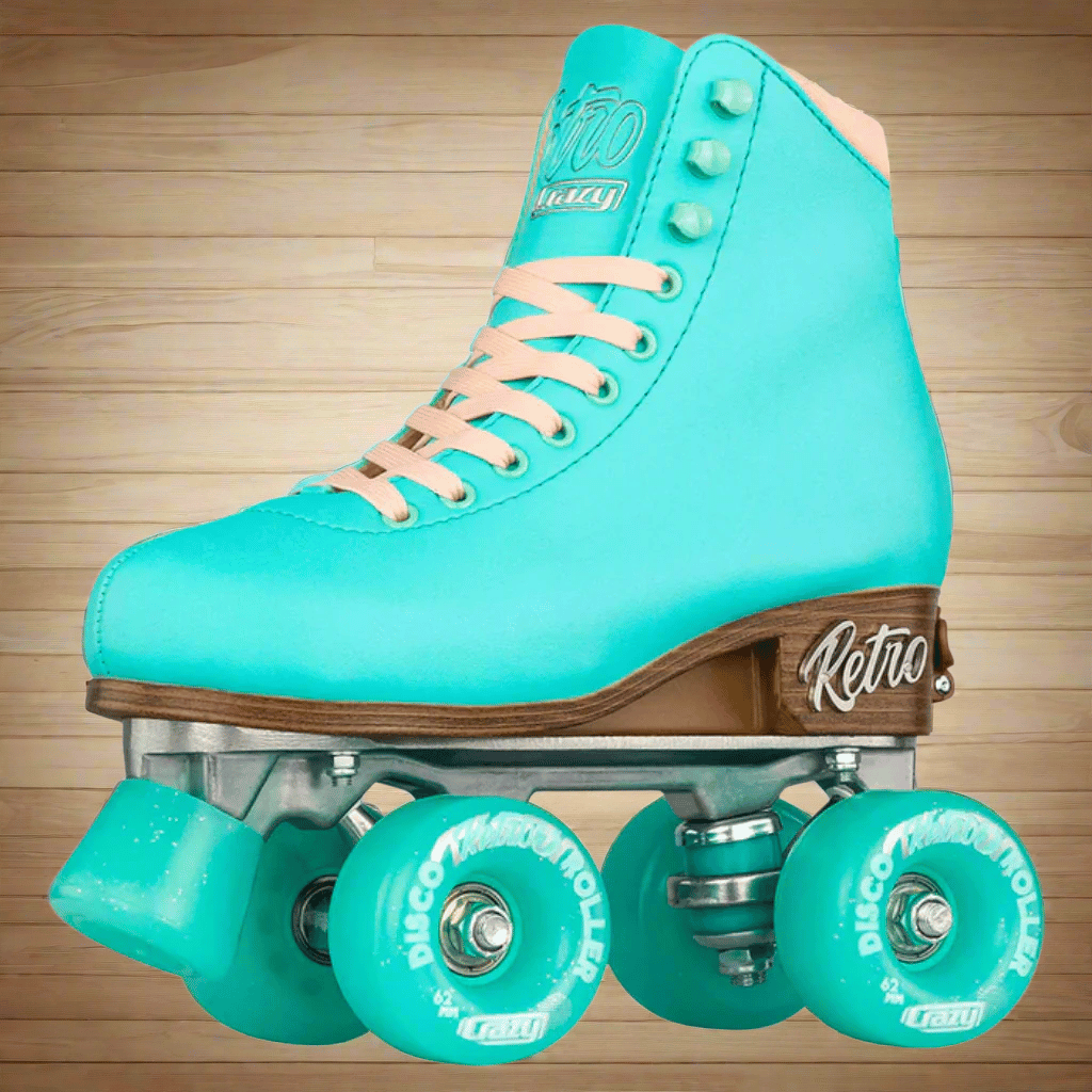 Retro Size Adjustable Rollerskates - Crazy Skates