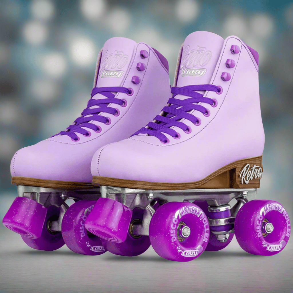 Retro Size Adjustable Rollerskates - Crazy Skates