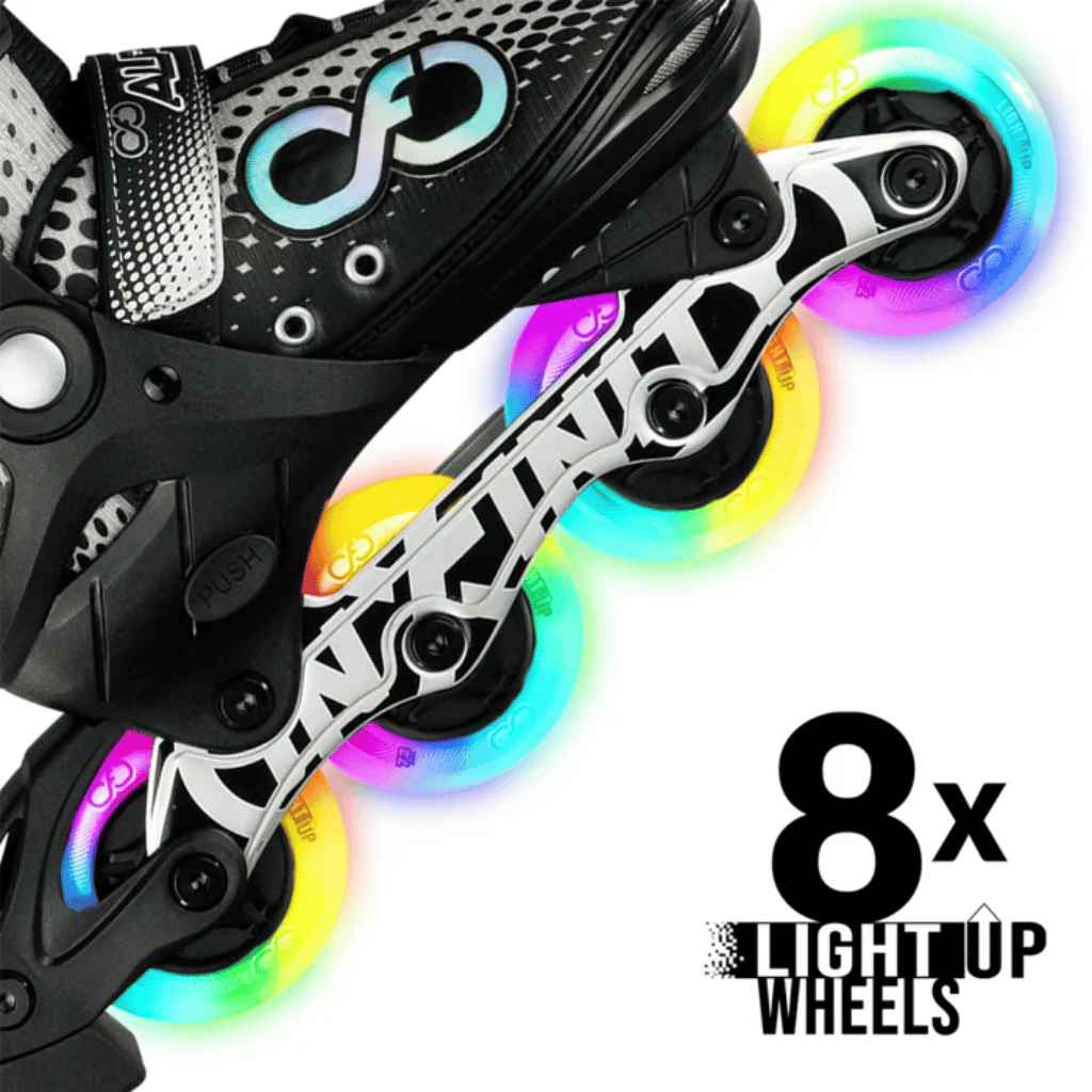 ALPHA Size Adjustable Inline Skates - Crazy Skates