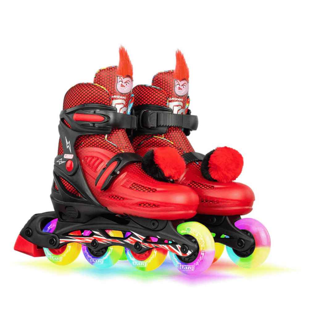 TROLLS Size Adjustable Inline Skates - Crazy Skates