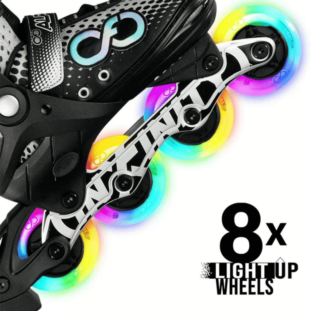 ALPHA Size Adjustable Inline Skates - Crazy Skates