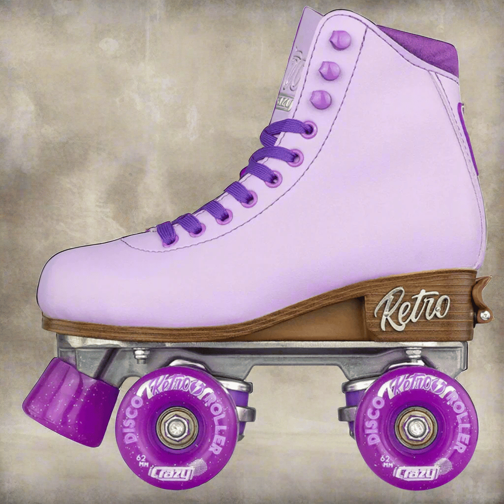 Retro Size Adjustable Rollerskates - Crazy Skates
