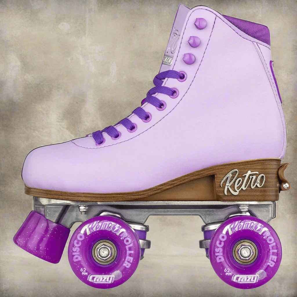 Retro Size Adjustable Rollerskates - Crazy Skates