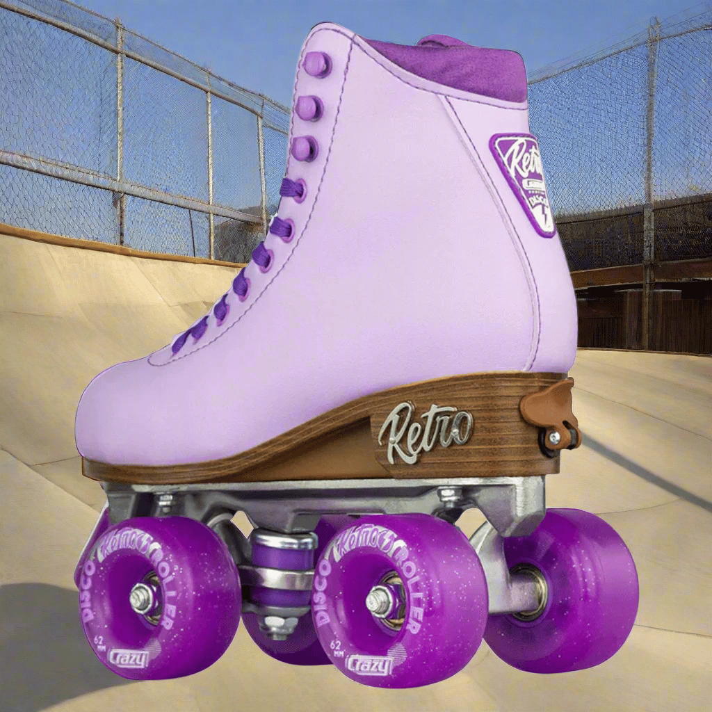 Retro Size Adjustable Rollerskates - Crazy Skates