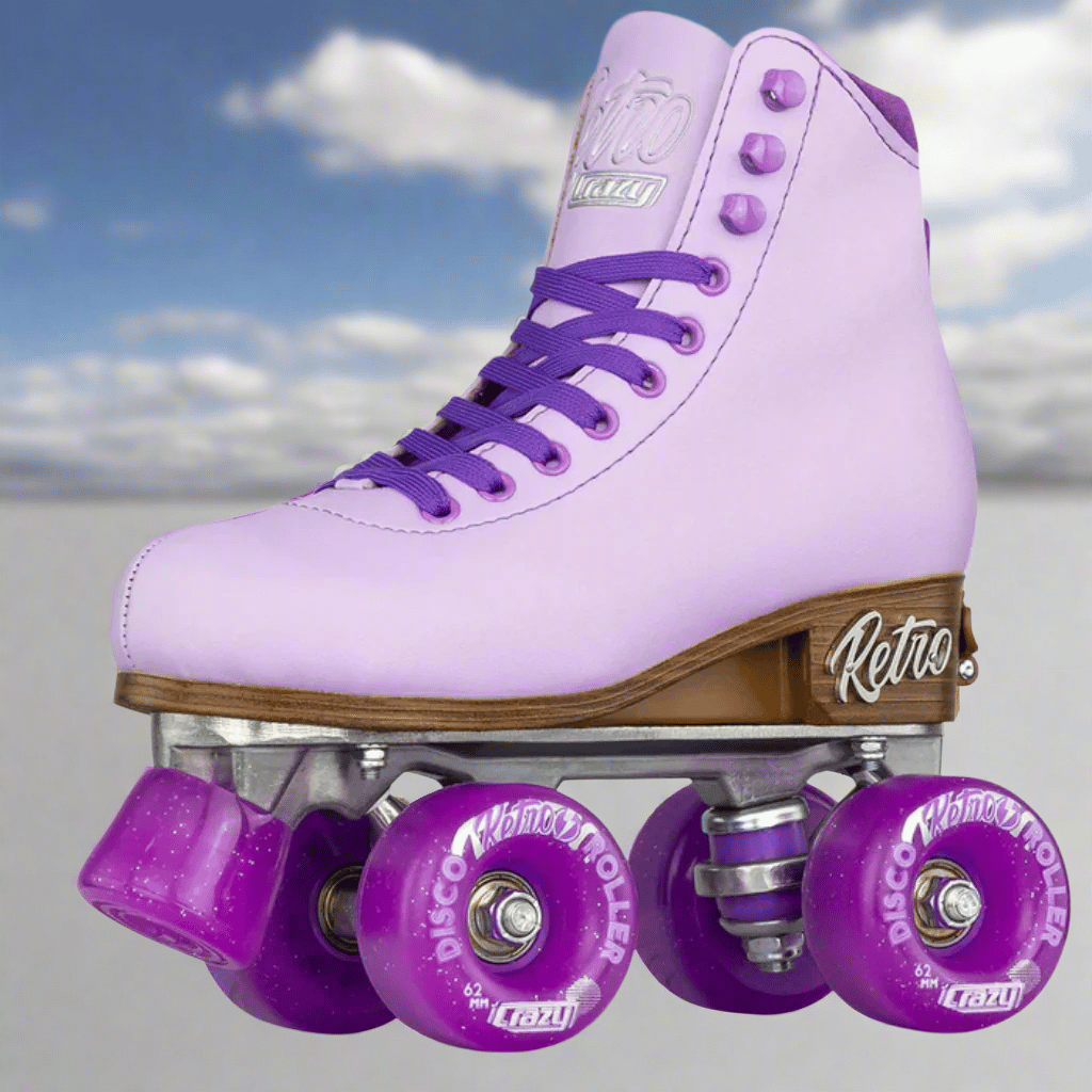 Retro Size Adjustable Rollerskates - Crazy Skates