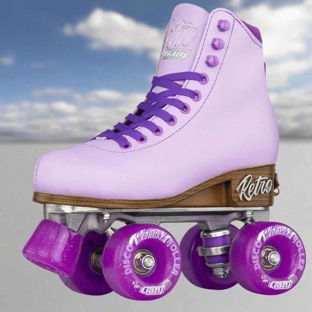 Retro Size Adjustable Rollerskates - Crazy Skates