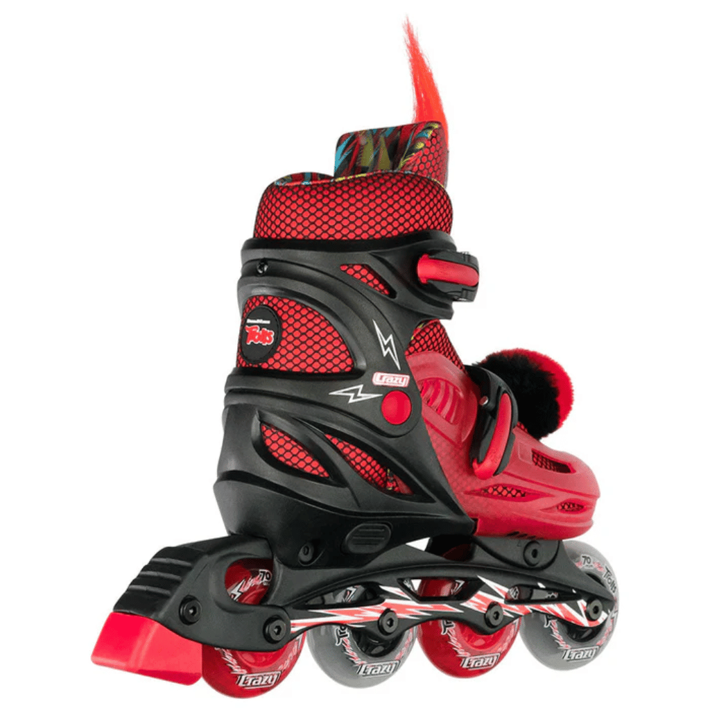TROLLS Size Adjustable Inline Skates - Crazy Skates