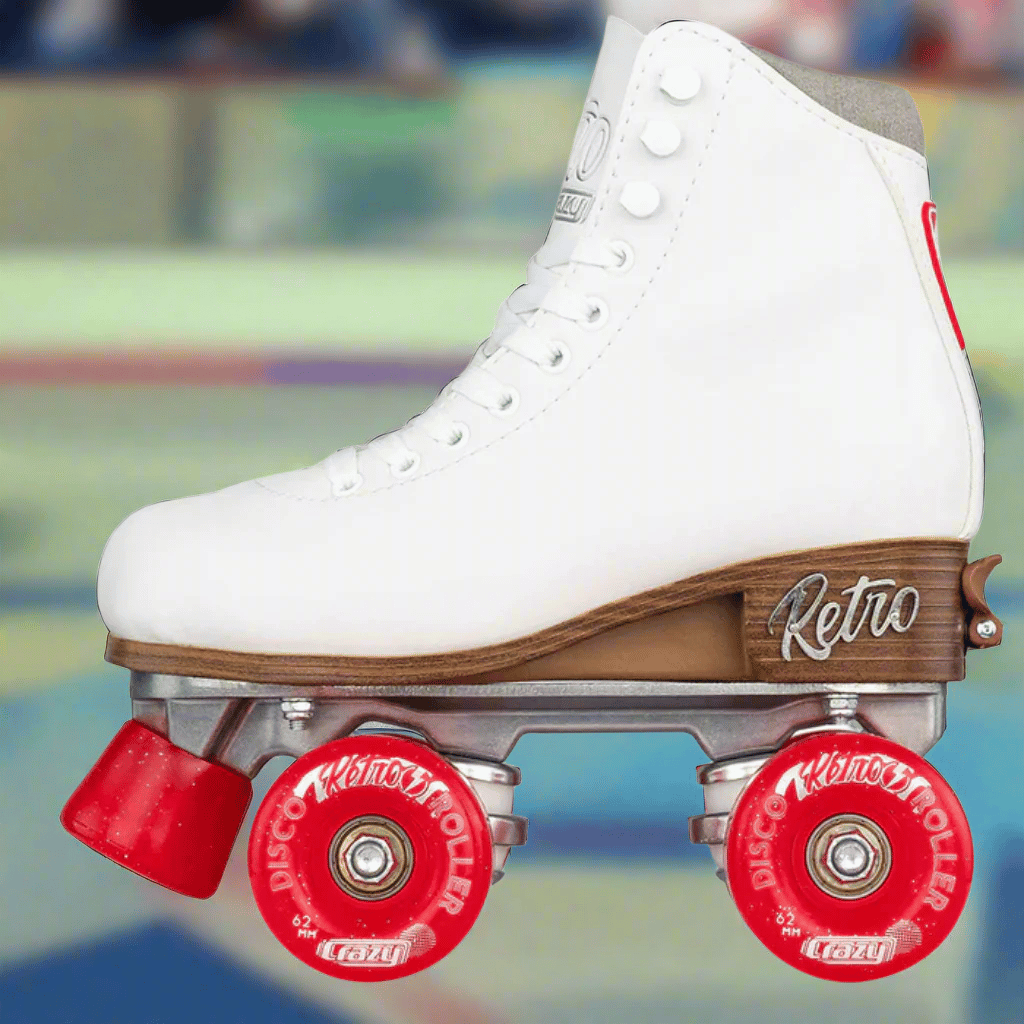 Retro Size Adjustable Rollerskates - Crazy Skates