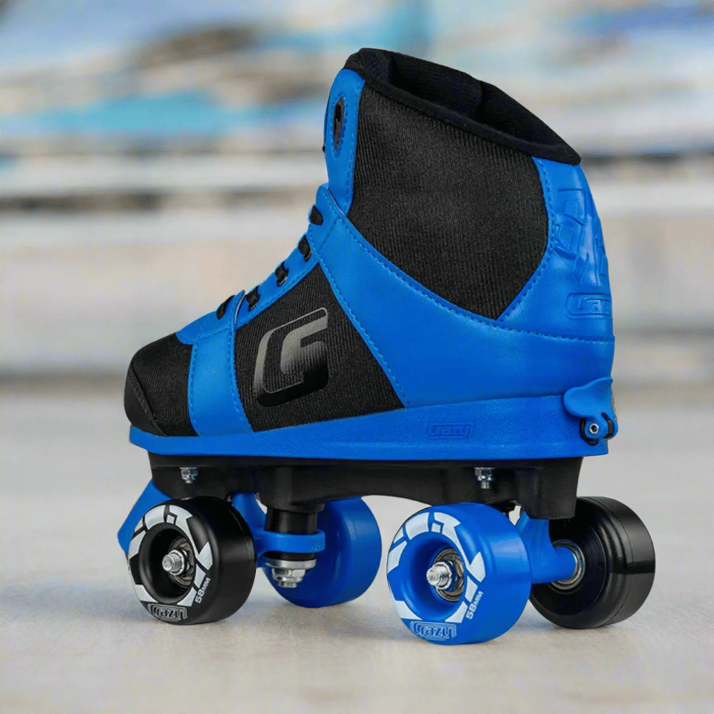 SK8 Size Adjustable Hi-Top Rollerskates - Crazy Skates