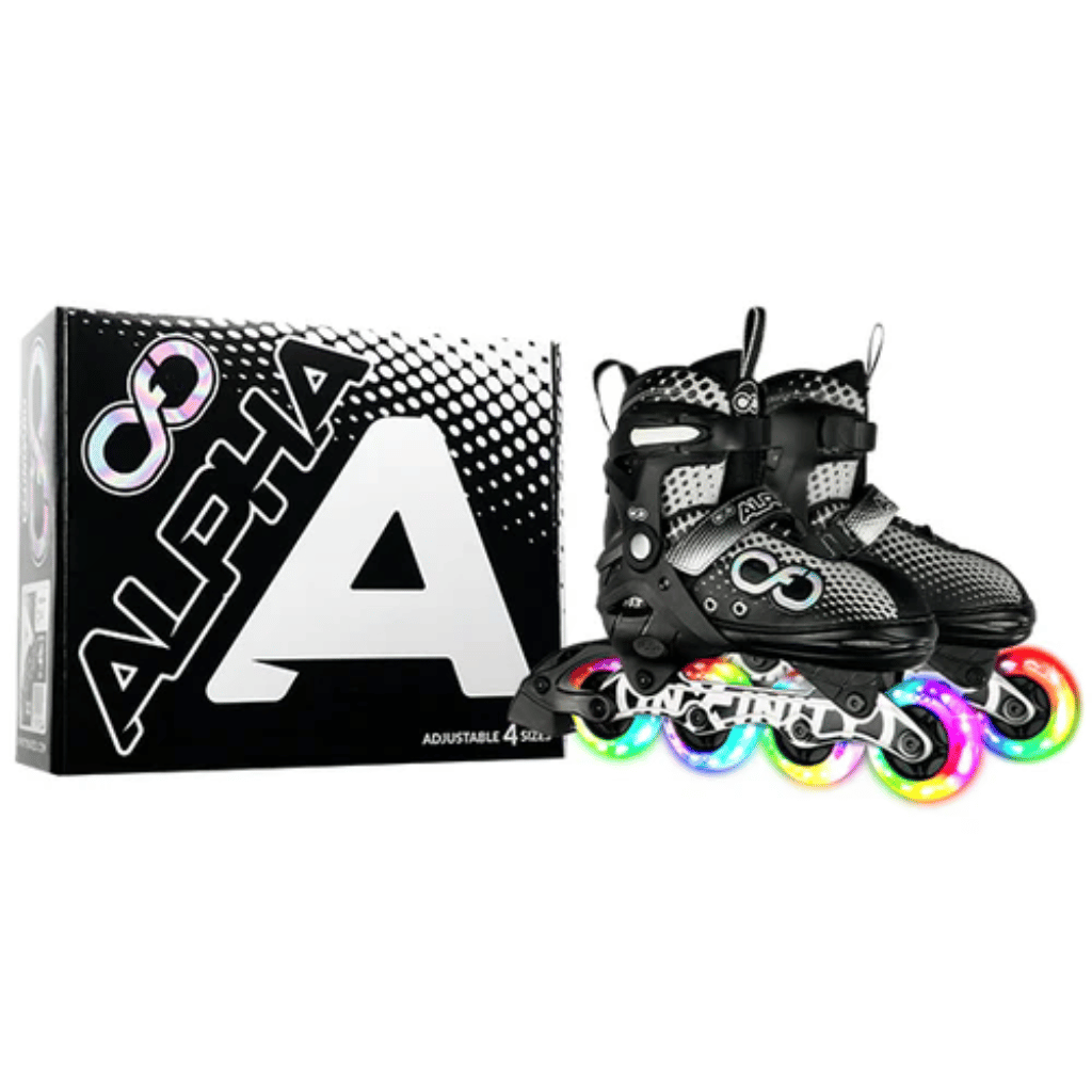 ALPHA Size Adjustable Inline Skates - Crazy Skates