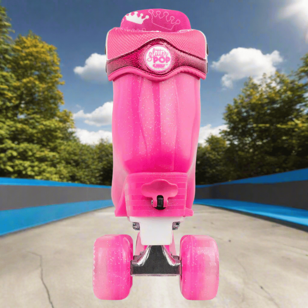 GLITTER POP Size Adjustable Rollerskates - Crazy Skates