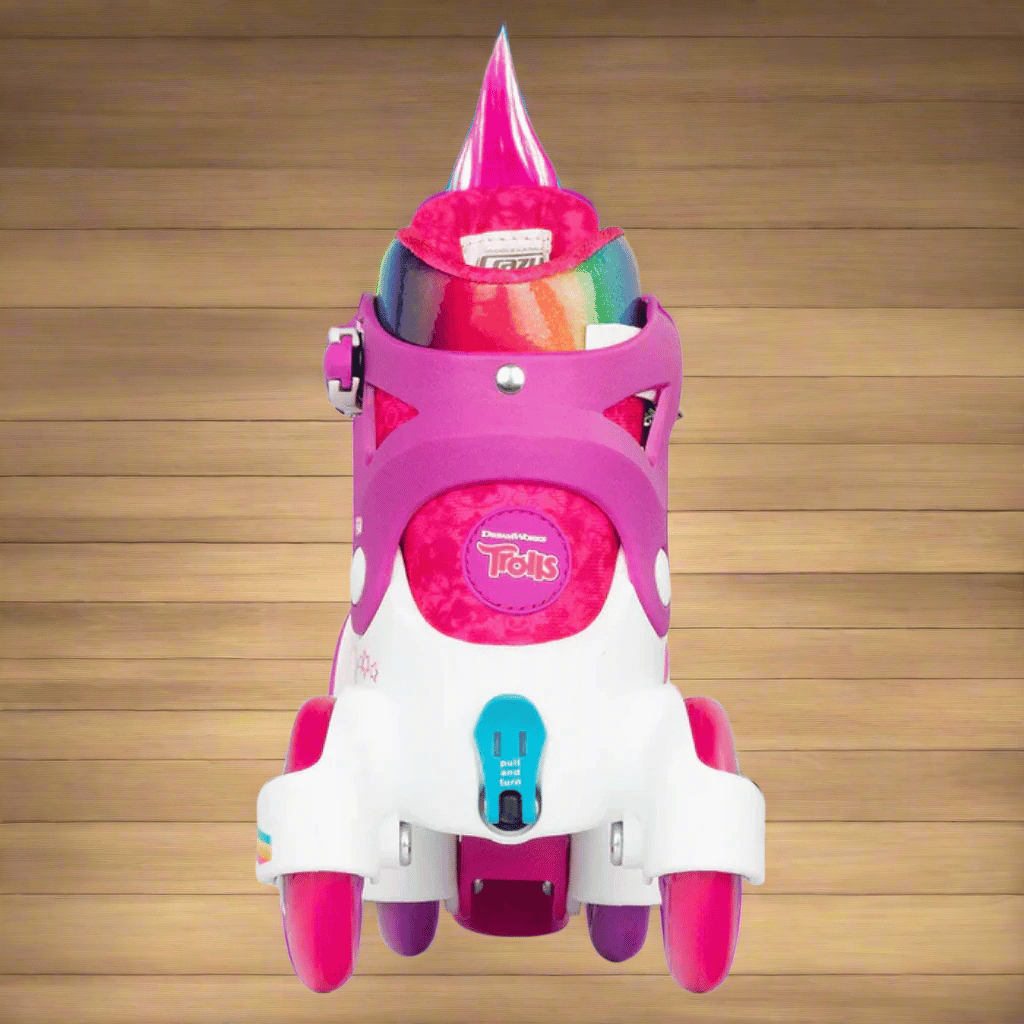 TROLLS Size Adjustable Klip Klop Skates - Crazy Skates