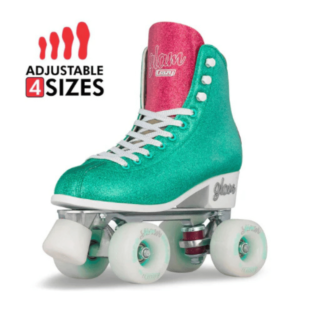 GLAM Size Adjustable Rollerskates - Crazy Skates