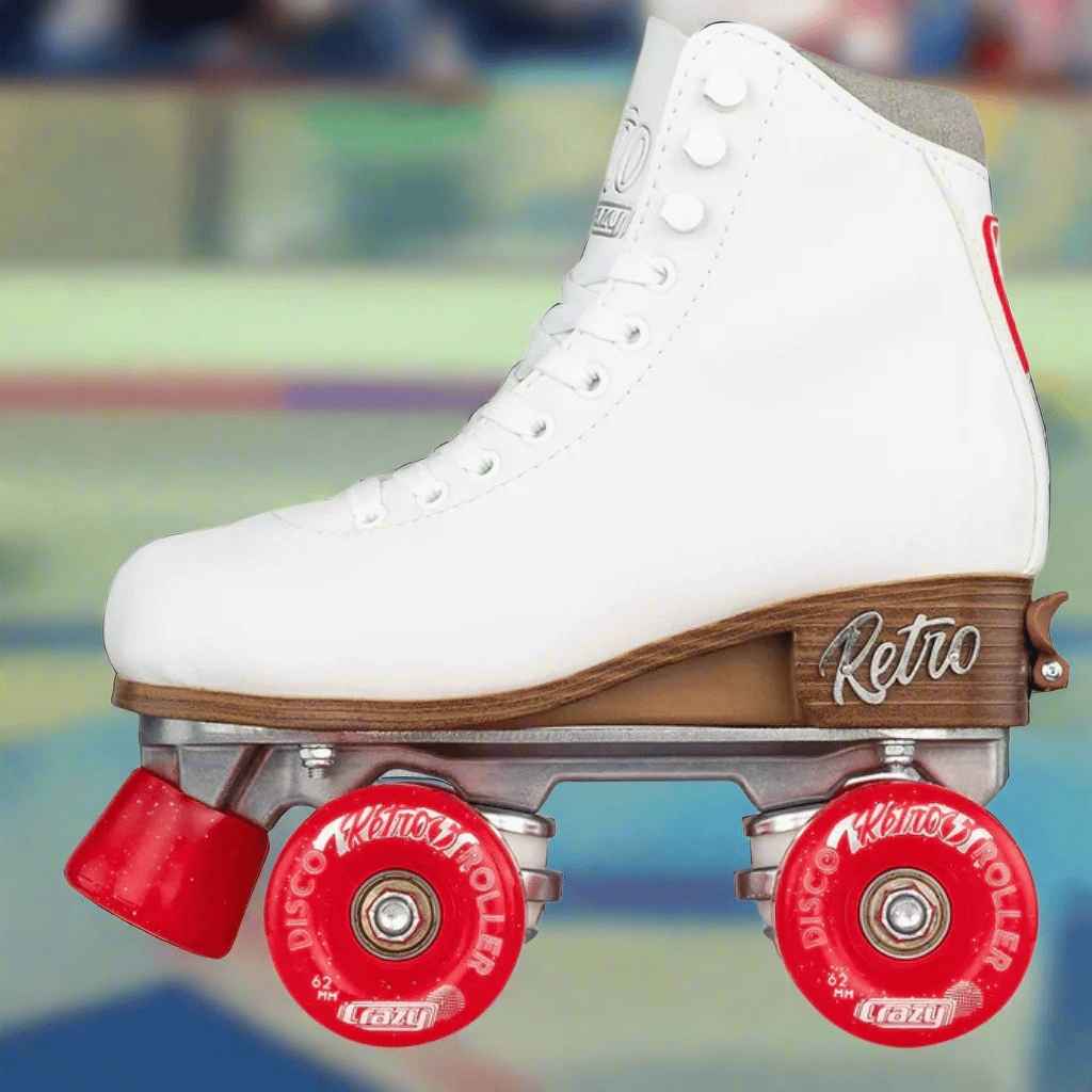 Retro Size Adjustable Rollerskates - Crazy Skates