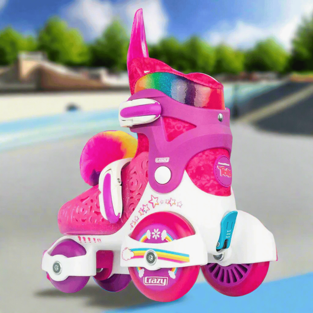 TROLLS Size Adjustable Klip Klop Skates - Crazy Skates