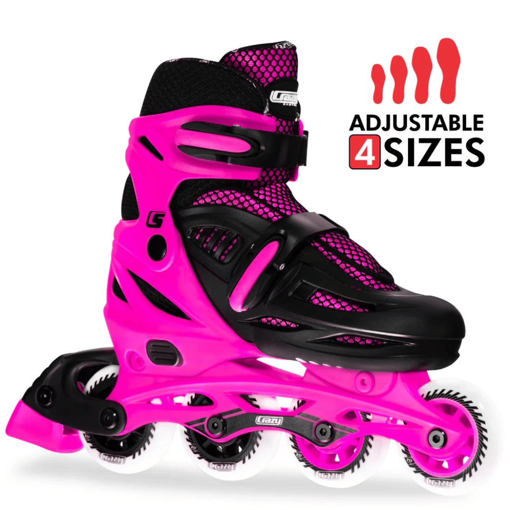 BLADE Size Adjustable Inline Skates - Crazy Skates