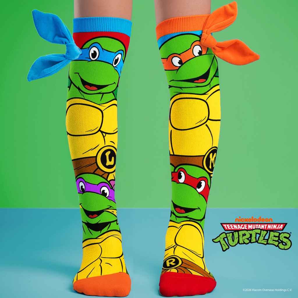 Teenage Mutant Ninja Turtles Crazy Socks - MADMIA