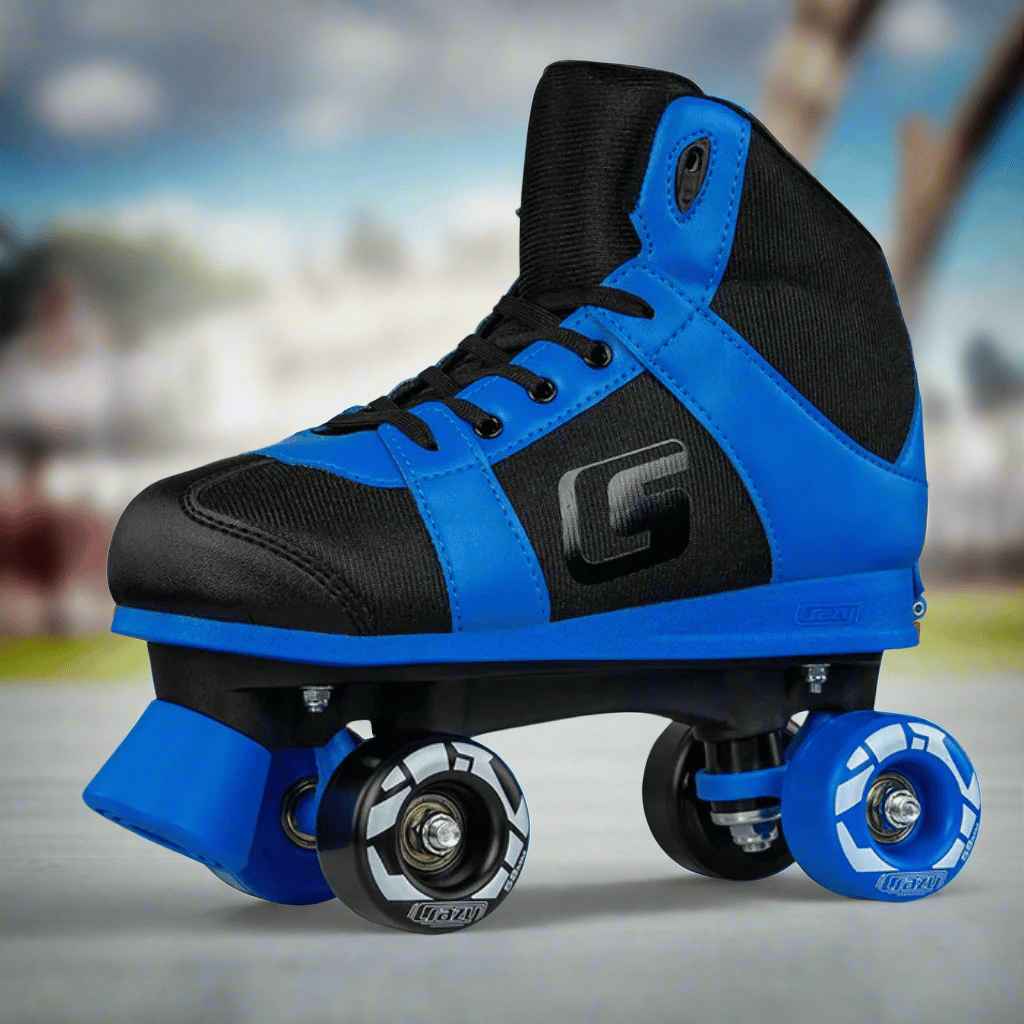 SK8 Size Adjustable Hi-Top Rollerskates - Crazy Skates