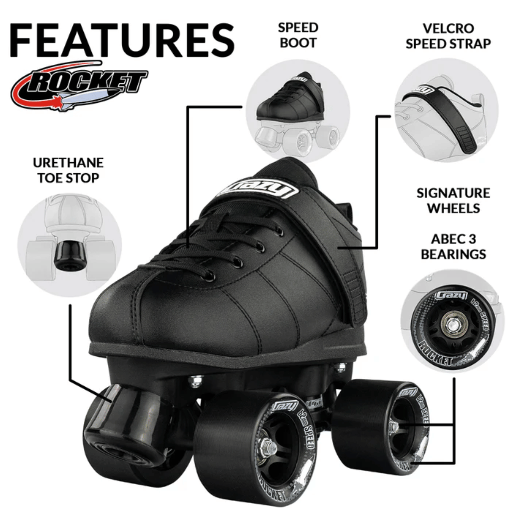 Rocket Roller Skates - Crazy Skates