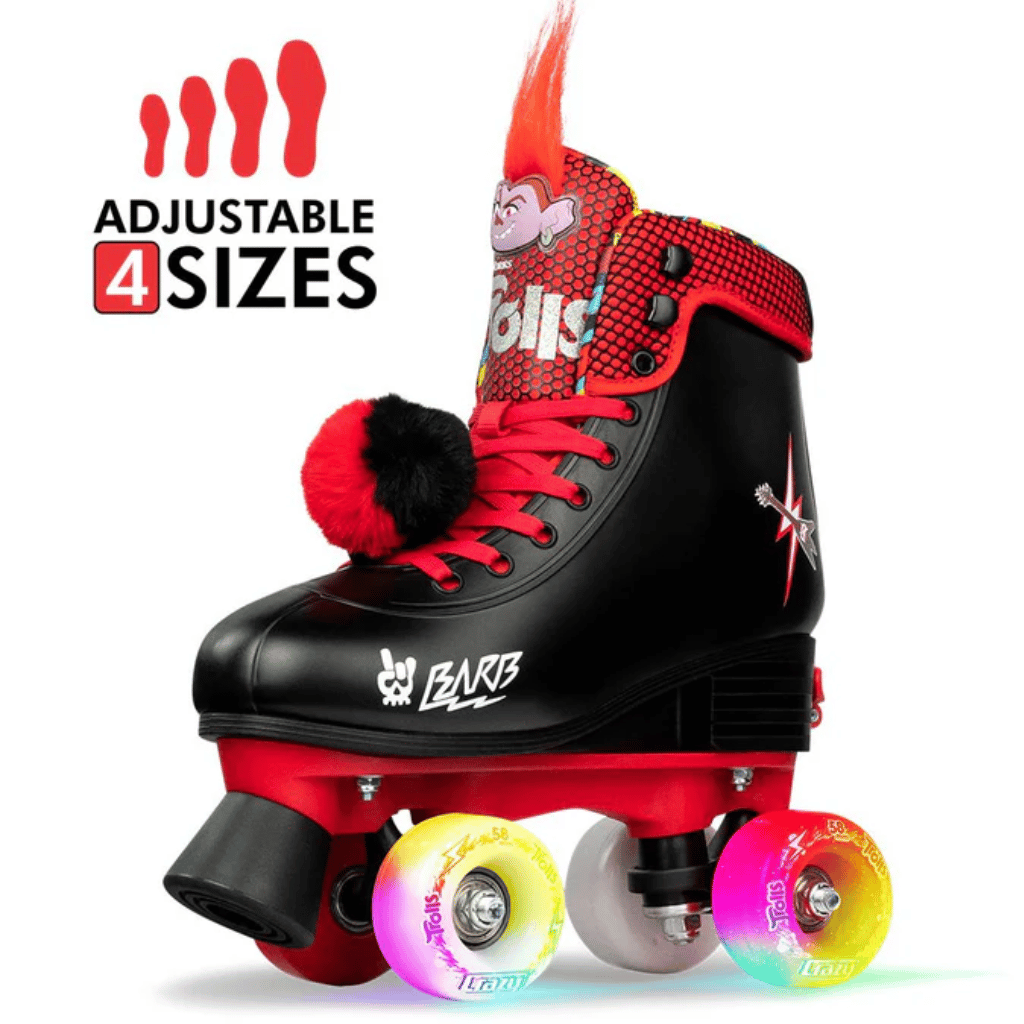 TROLLS Size Adjustable Rollerskates - Crazy Skates