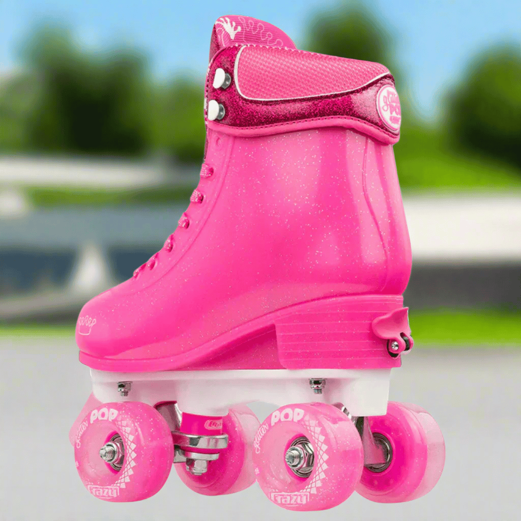 GLITTER POP Size Adjustable Rollerskates - Crazy Skates
