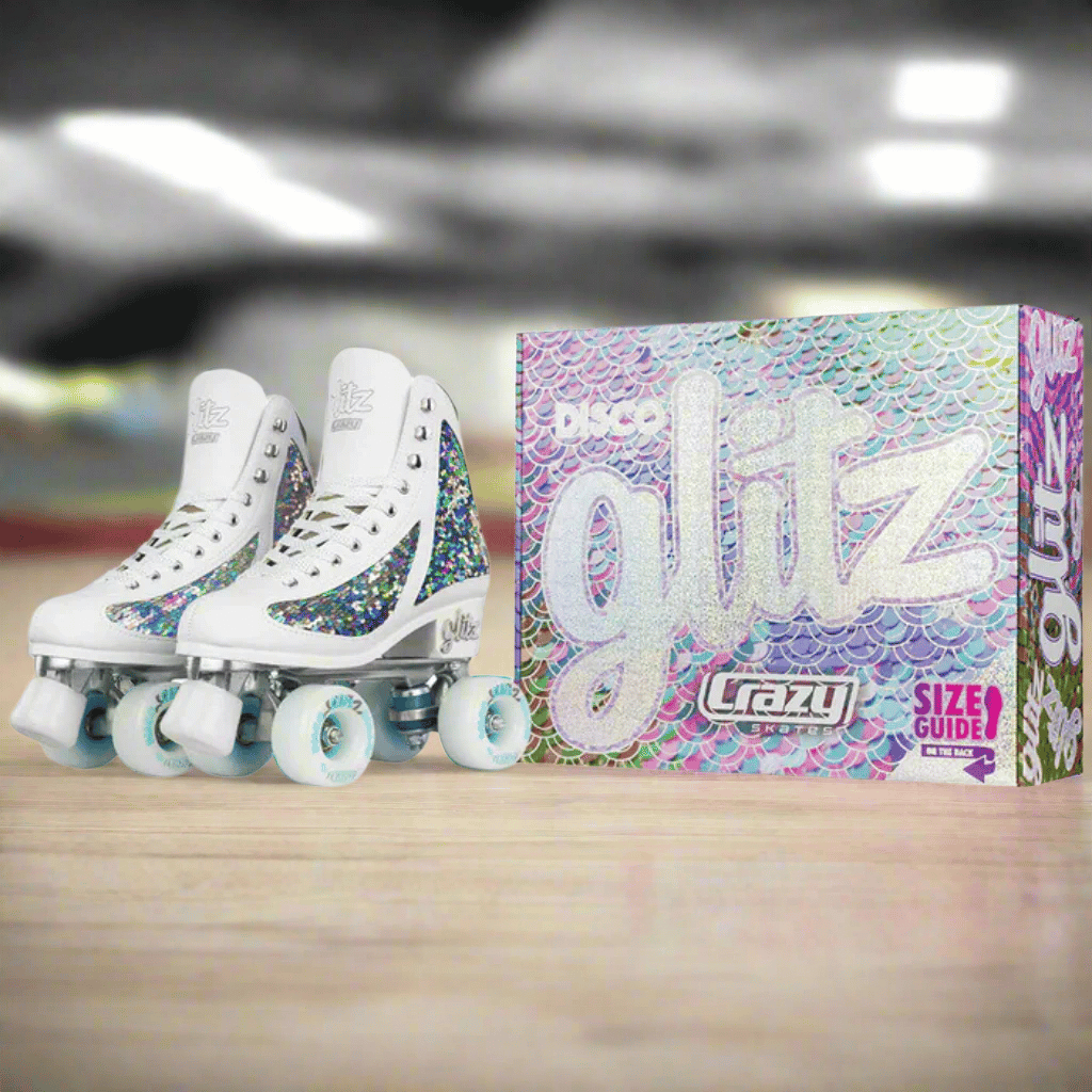 GLITZ Size Adjustable Rollerskates - Crazy Skates