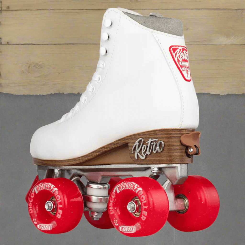 Retro Size Adjustable Rollerskates - Crazy Skates