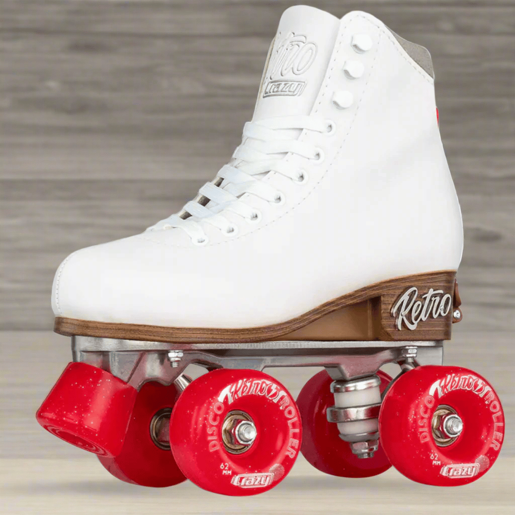 Retro Size Adjustable Rollerskates - Crazy Skates