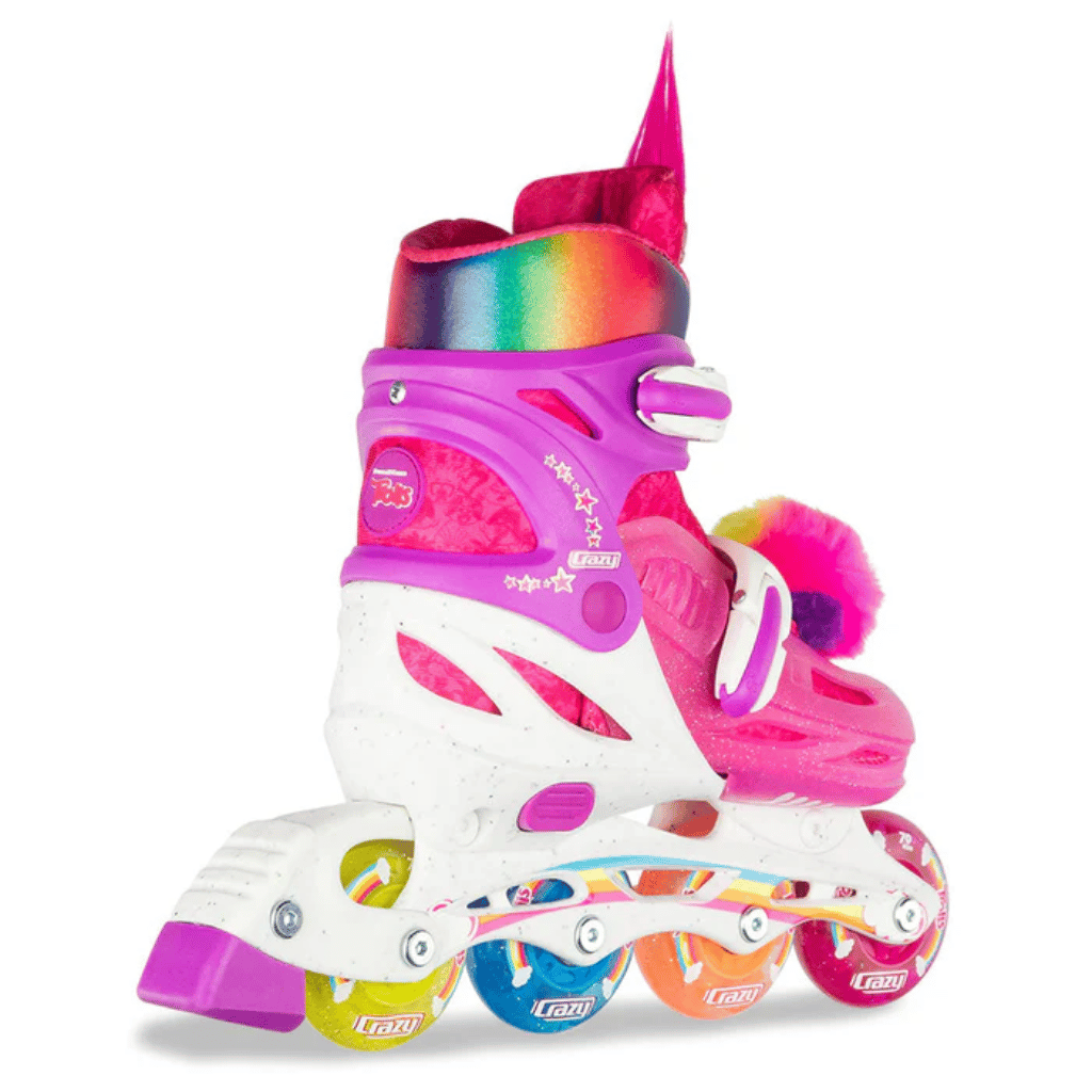 TROLLS Size Adjustable Inline Skates - Crazy Skates