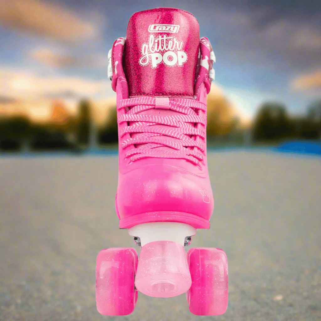 GLITTER POP Size Adjustable Rollerskates - Crazy Skates