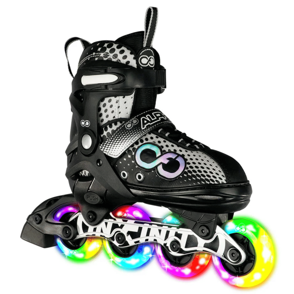 ALPHA Size Adjustable Inline Skates - Crazy Skates