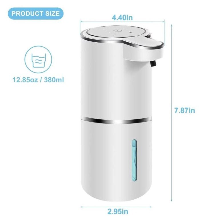 Automatic Touchless Foam Soap Dispenser (Rechargeable)