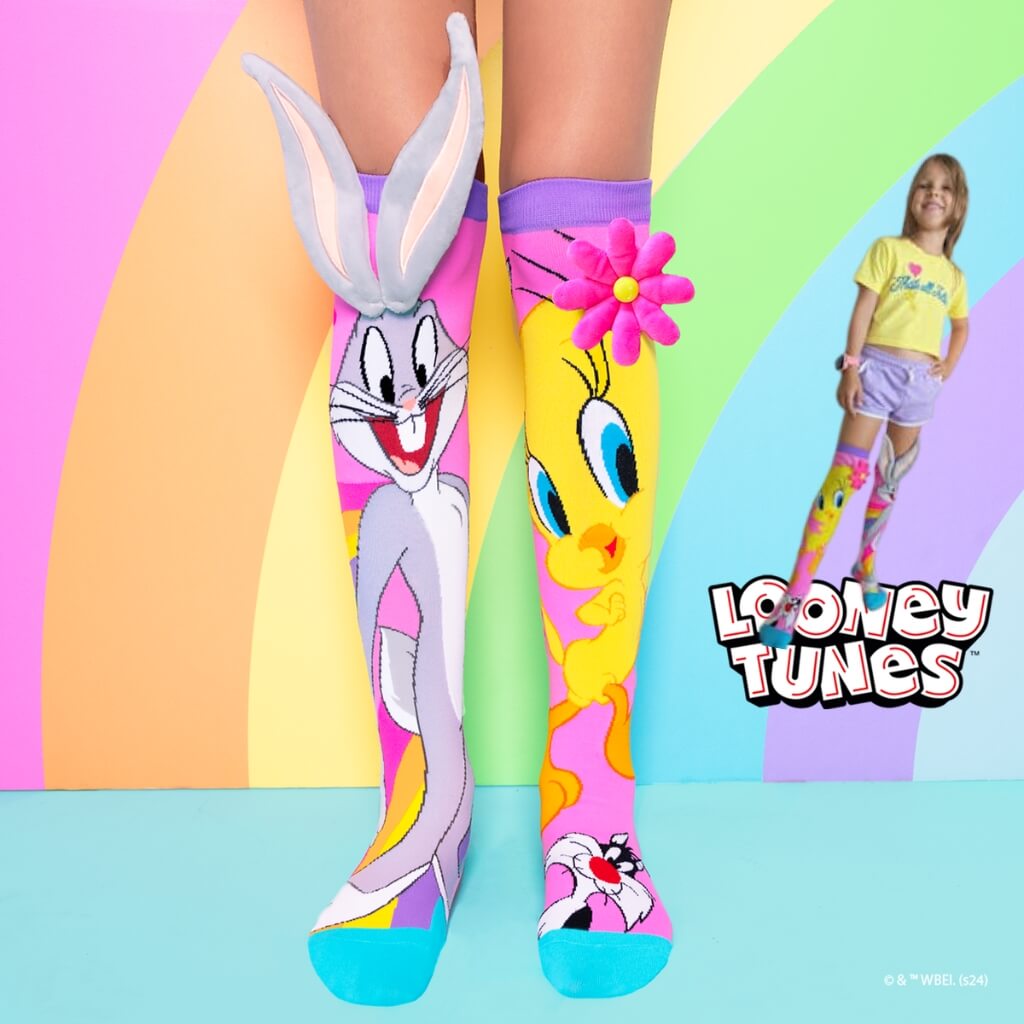 Looney Tunes Tweety Bugs Bunny Socks - Madmia