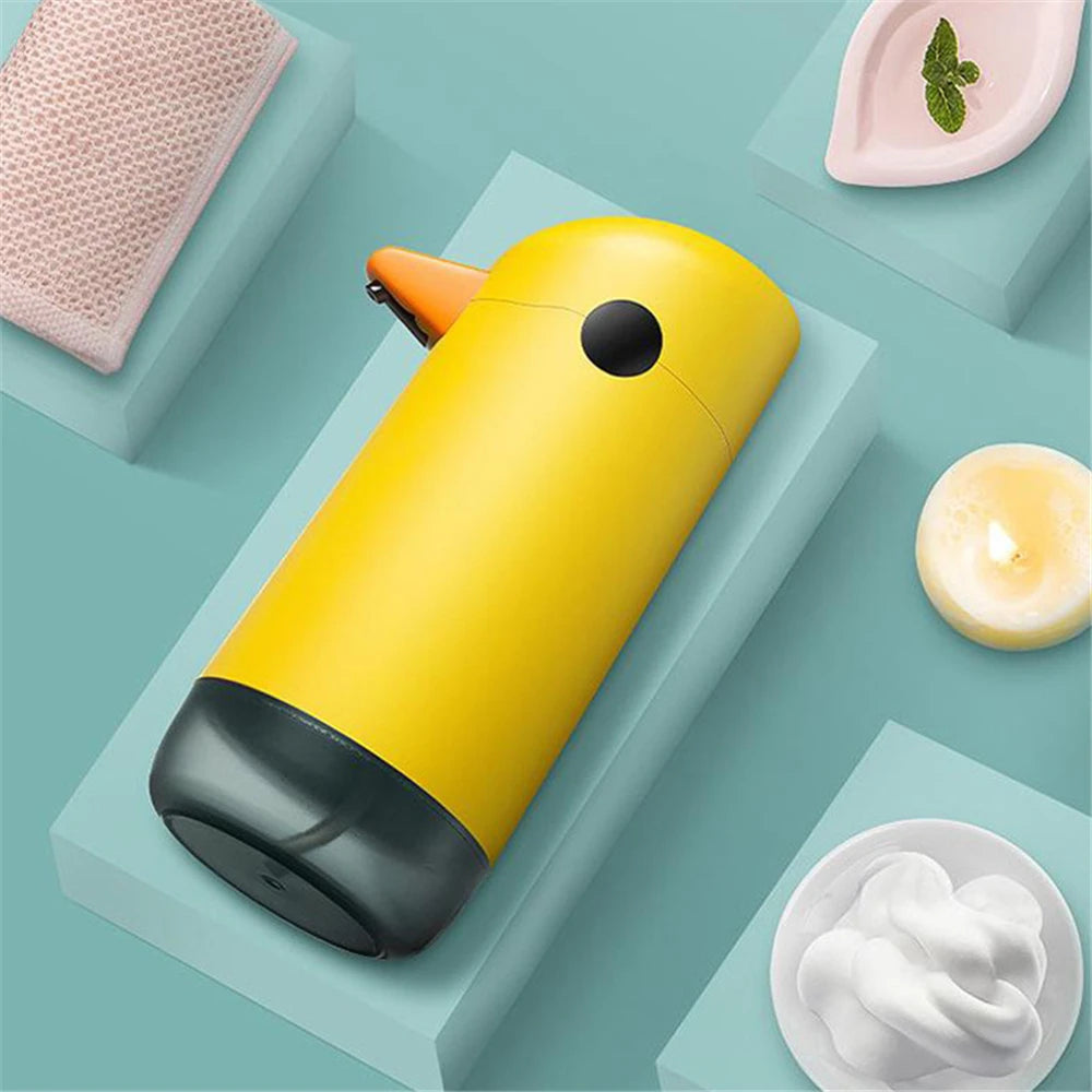 Kids&#39; Automatic Hands-Free Touchless Foam Soap Dispenser Duck