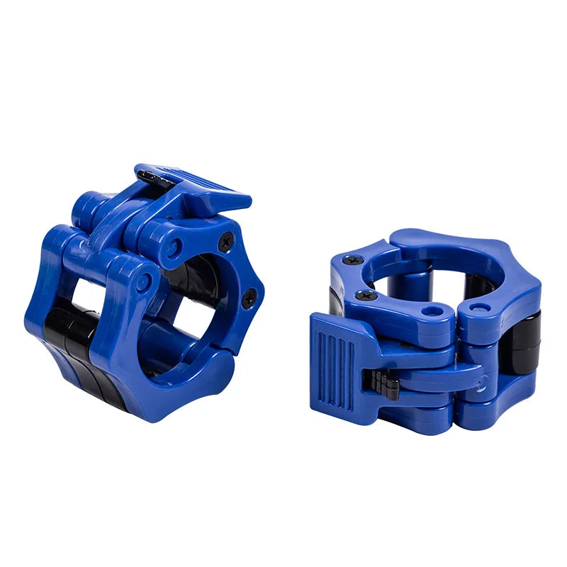 Barbell Collars/Clamps 2.5cm (2pcs) Spin Lock Weight Bar Clips for Weightlifting