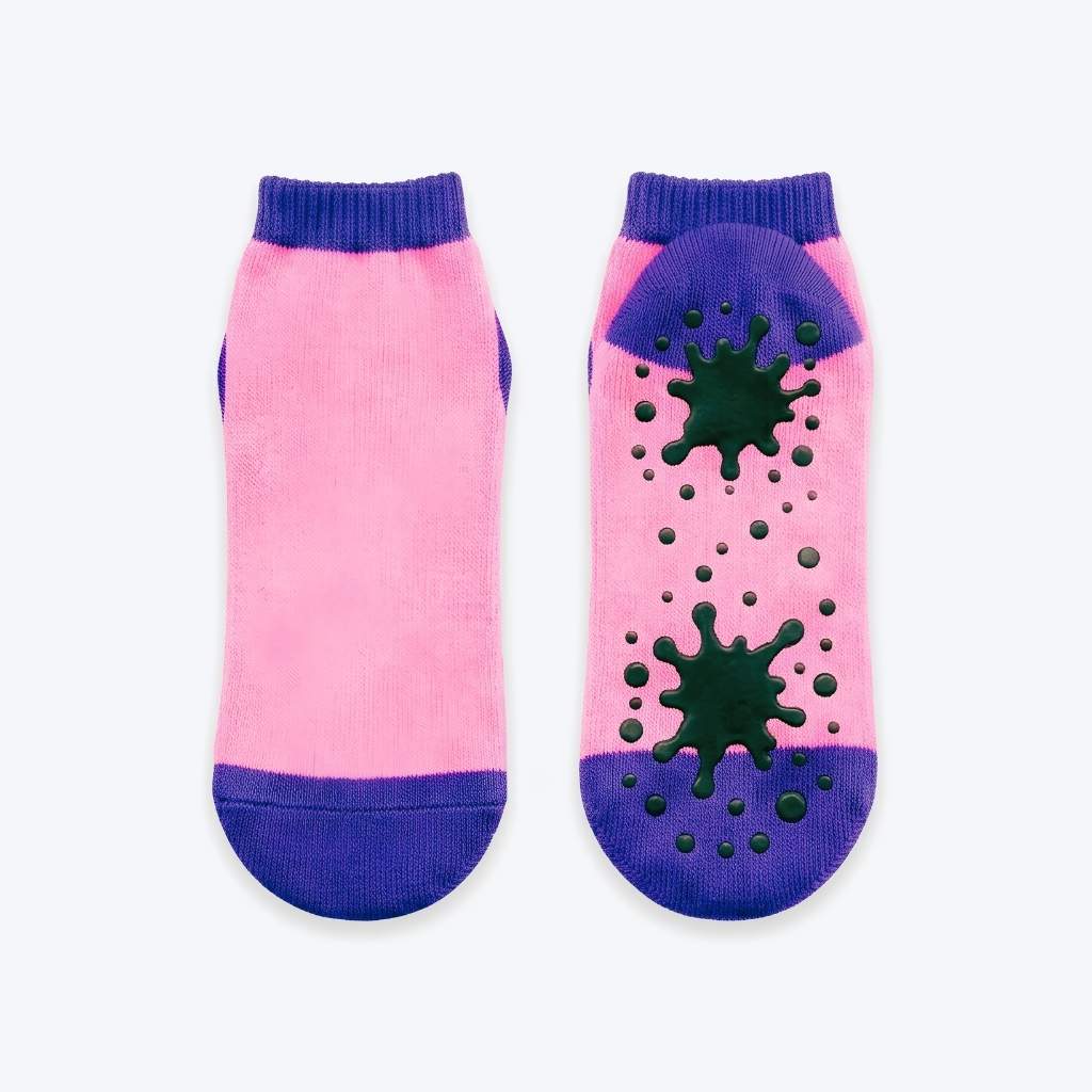 Kids' Grip Socks (Non-slip/Trampoline) Splash Design