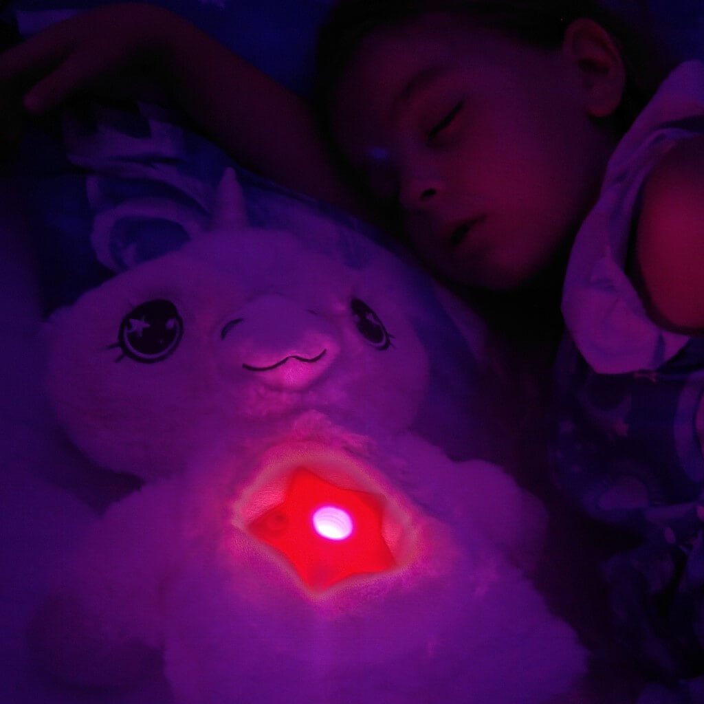 Star Projector Night Light Plush Animal Doll Toy