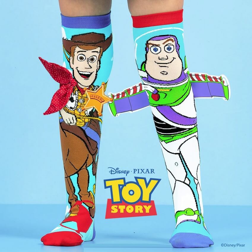 Toy Story Woody and Buzz Socks - Madmia