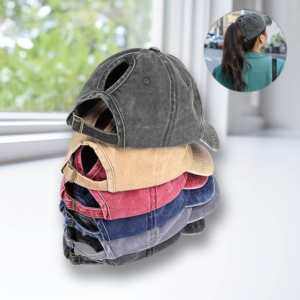 Vintage Ponytail Caps