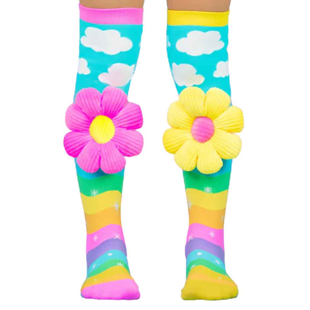 Flower Power Crazy Socks - MADMIA