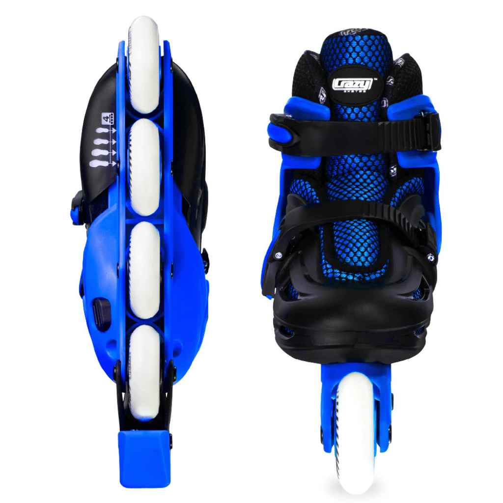 BLADE Size Adjustable Inline Skates - Crazy Skates - The WPop Shop