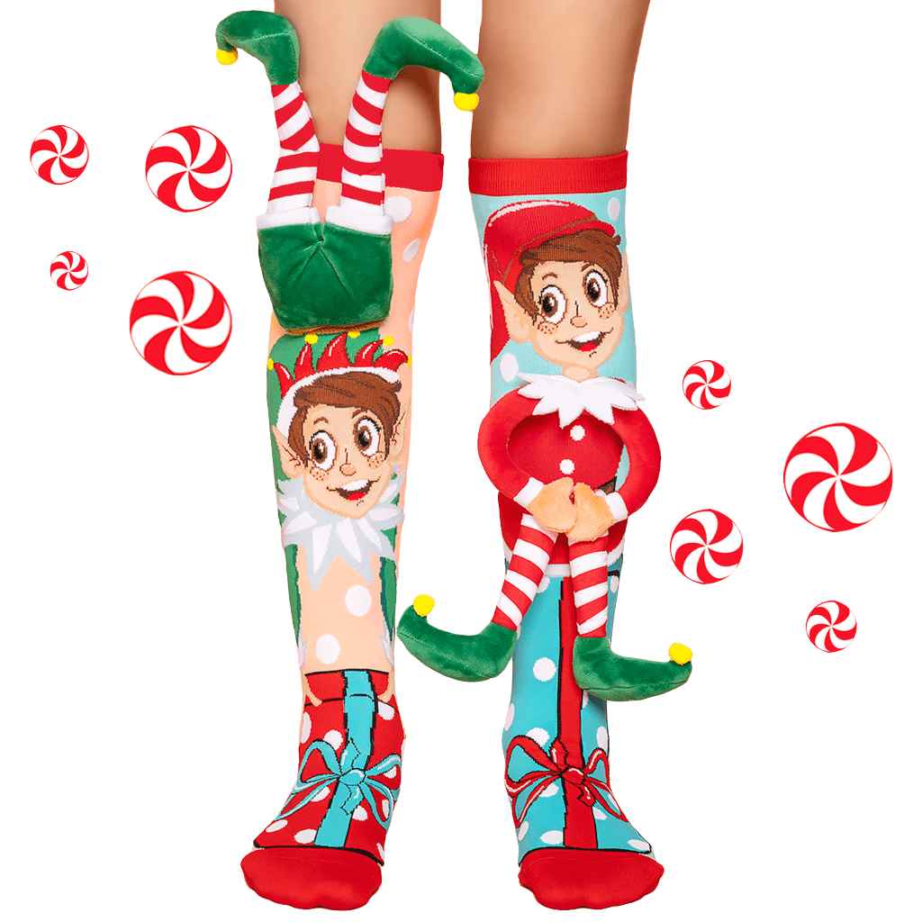 Christmas Elf Socks - MADMIA
