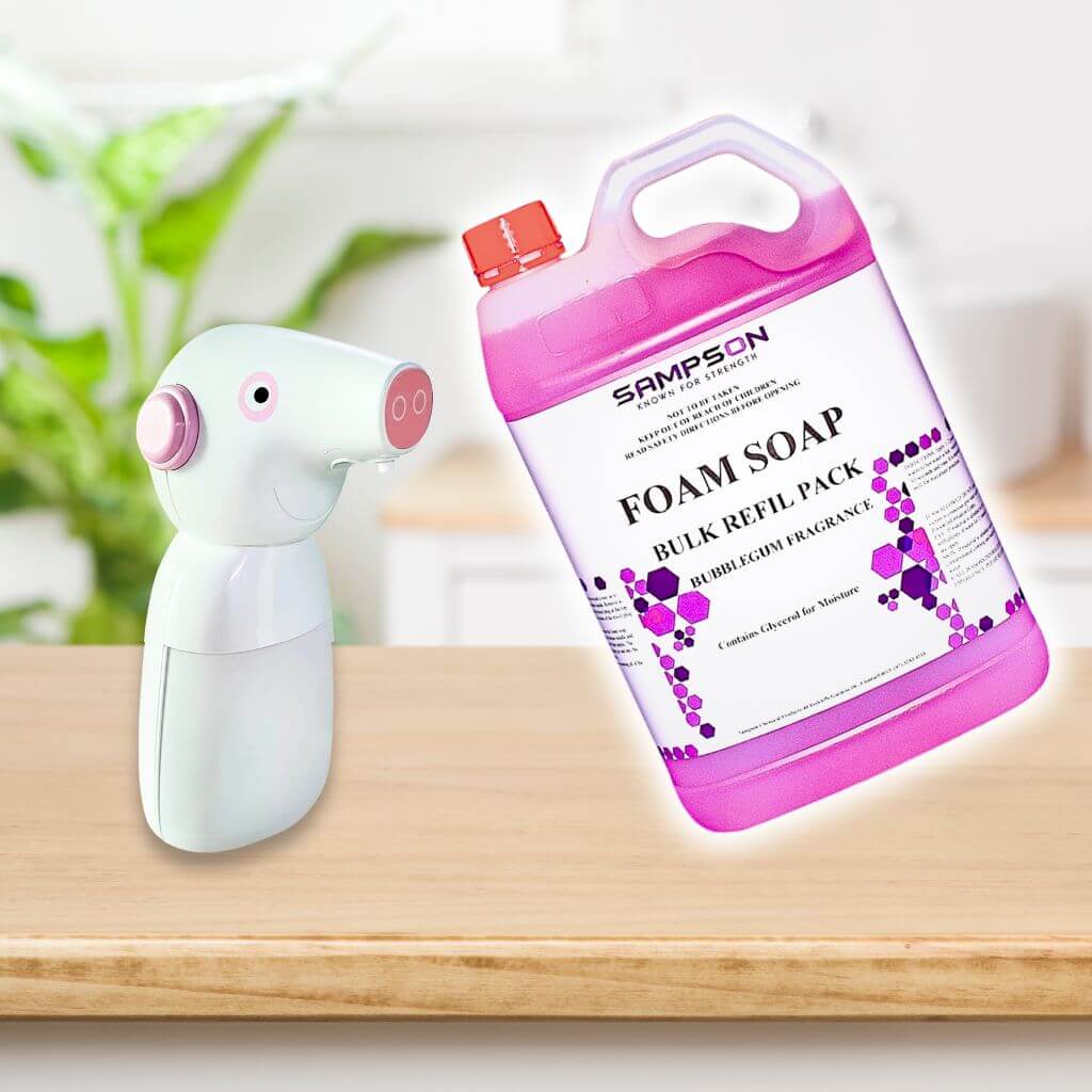 Foam Soap Hand Wash - Pink Boquet and Bubblegum - The WPop Shop