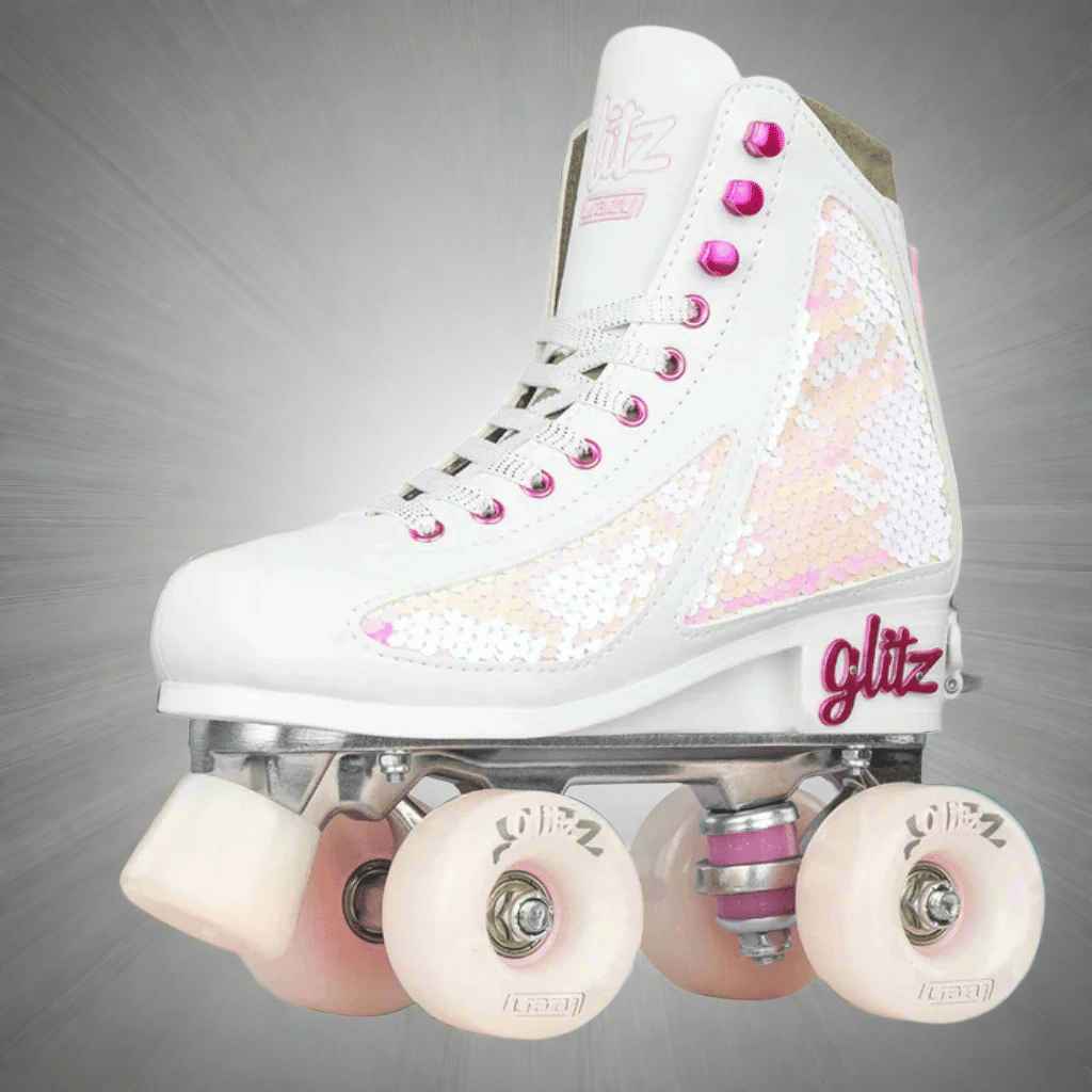 GLITZ Size Adjustable Rollerskates - Crazy Skates - The WPop Shop