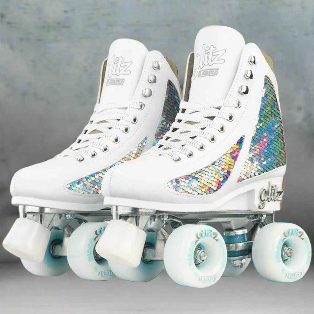 GLITZ Size Adjustable Rollerskates - Crazy Skates - The WPop Shop