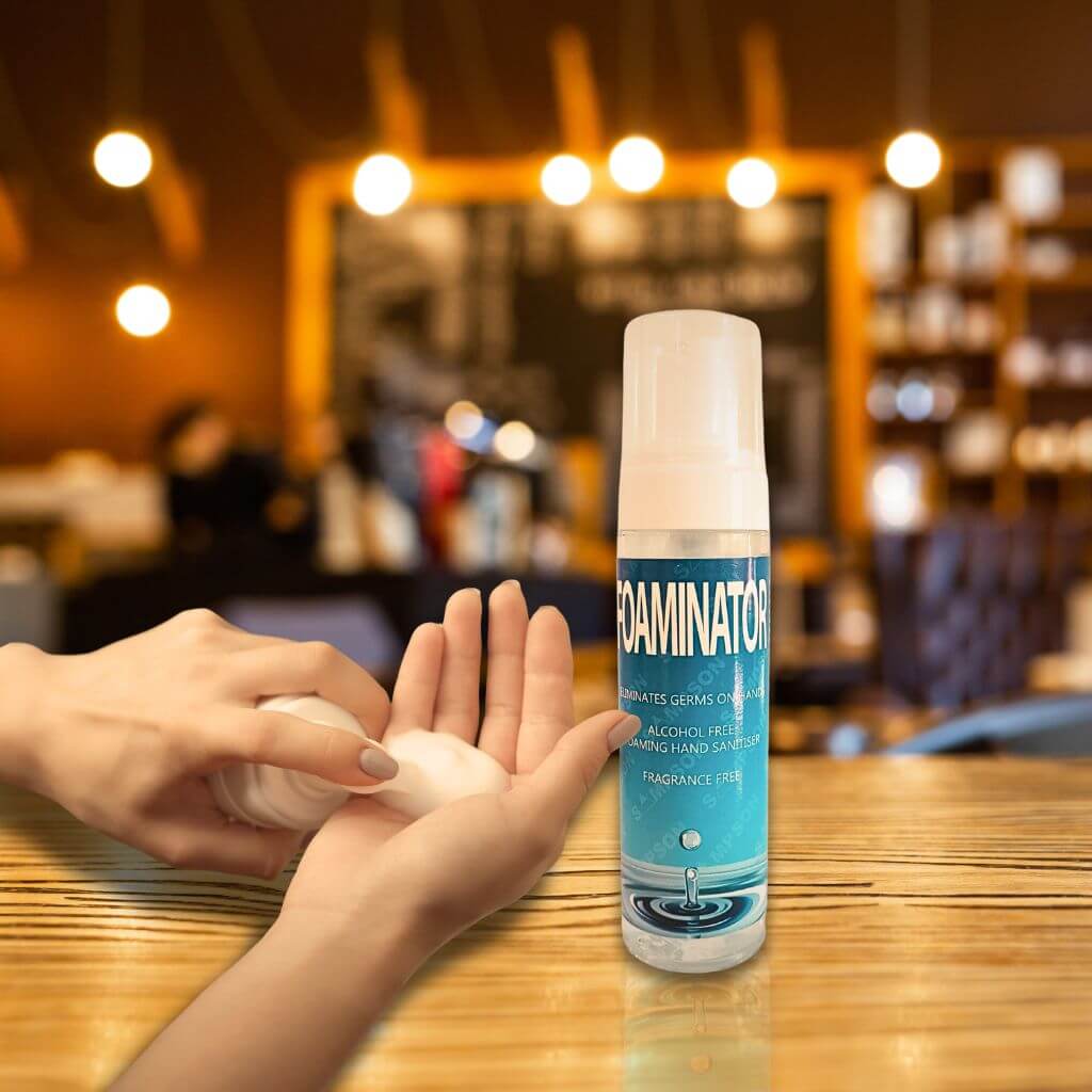 Hand Sanitiser Foam - Foaminator - The WPop Shop