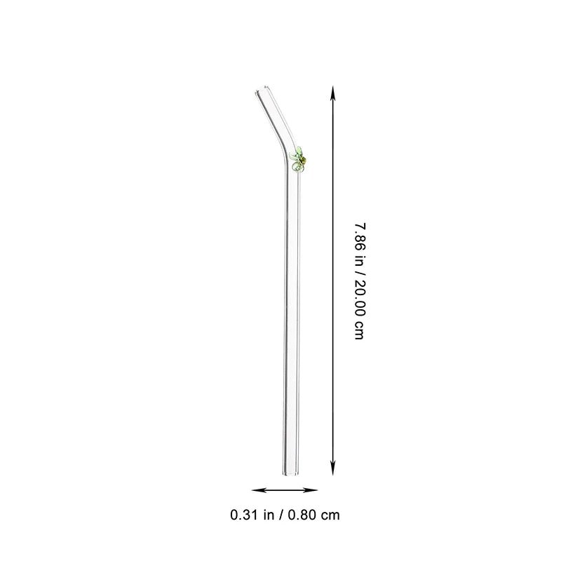 High Borosilicate Glass Drinking Straws and Brushes - The WPop Shop